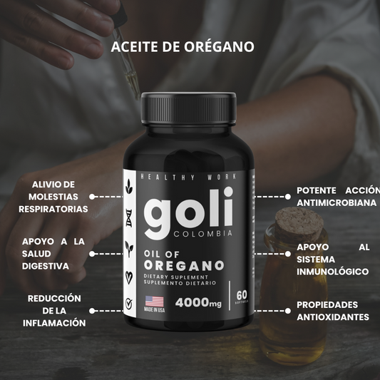 Aceite De Oregano Goli