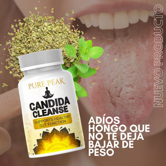 Candida Cleanse Detox Natural con Probióticos.