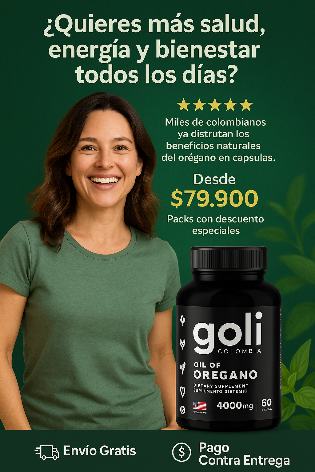 Aceite De Oregano Goli