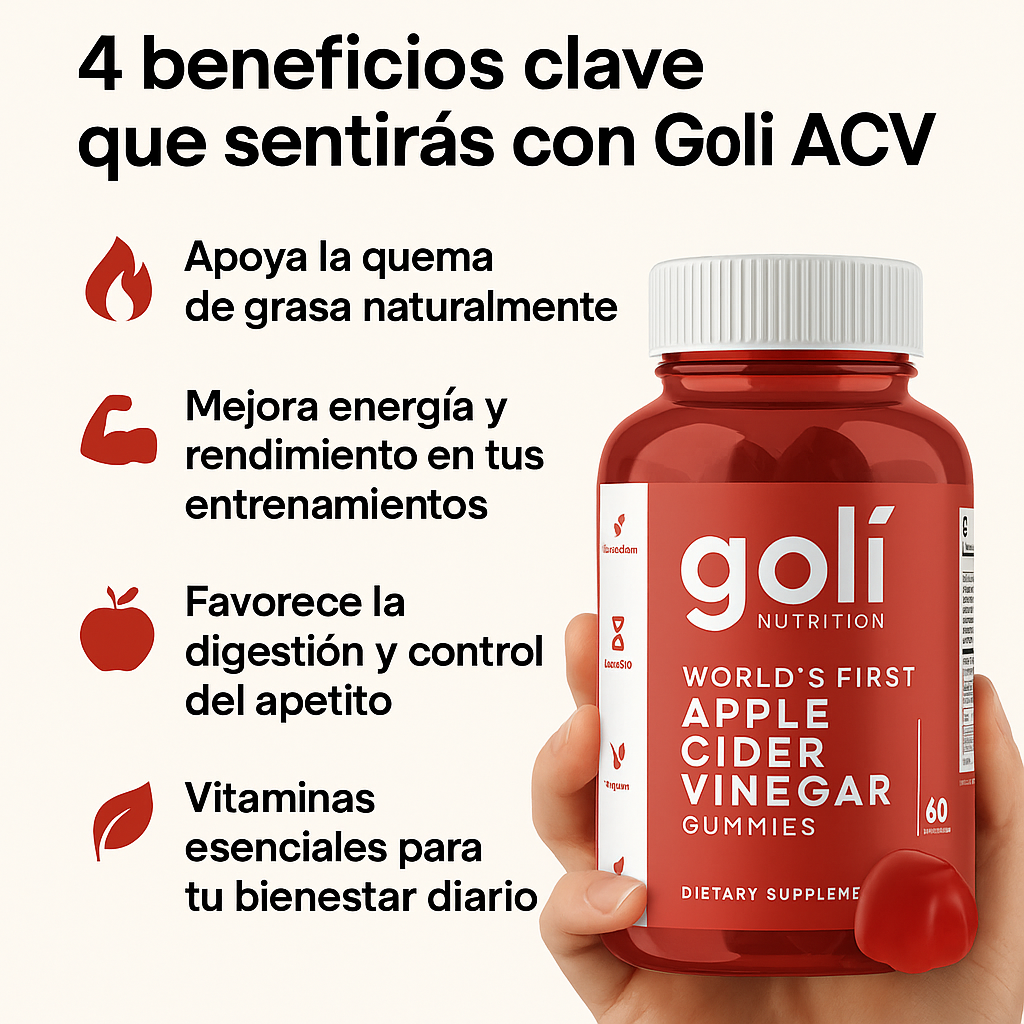 Gomas Goli Nutrition Vinagre De Manzana