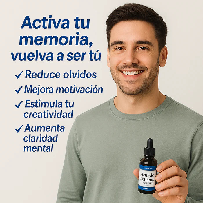 NeuroBlue™  Activa tu mente desde la primera gota